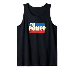 THE POLICE THREE STRIPES LOGO Tank Top von Popfunk