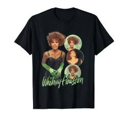 Whitney Houston Black Leather and Green Gloves T-Shirt von Popfunk