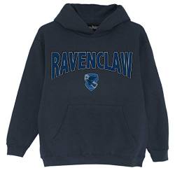 Harry Potter Ravenclaw Shield Boys Pullover Hoodie Navy 5-6 Years | Geschenkidee für Jungen, Teen Größen, Hogwarts, Zauberwelt von Popgear