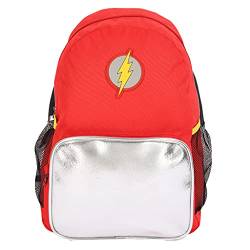 Popgear DC Comics Justice League der Flash Logo Jungen Rucksack rote Größe von Popgear