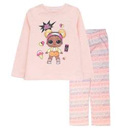 Popgear LOL Surprise Court Champ Mädchen Langer Pyjama Set Blasses Rosa 140 | OMG Nachtwäsche, School Girls PJs, Kinderkleidung, Kindergeburtstags-Geschenk-Idee von Popgear