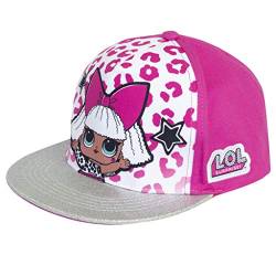 Popgear LOL Surprise Diva Baseball Kappe, Mädchen, One Size, Rosa, Offizielle Handelsware von Popgear