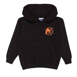 Popgear Nerf Logo Kapuzenpullover, Kinder, 116-182, Black, Offizielle Handelsware von Popgear