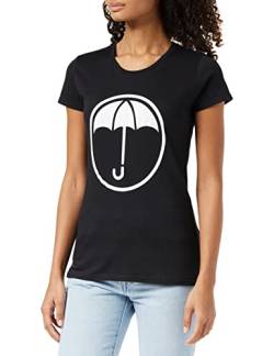 Umbrella Academy Umbrella Icon T Shirt ausgestattet, Damen, S-2XL, Schwarz, Offizielle Handelsware von Popgear