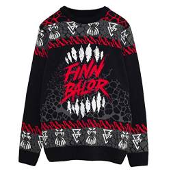 WWE The Demon Finn Balor Strickpullover, Adultes, Schwarz, Offizielle Handelsware von Popgear