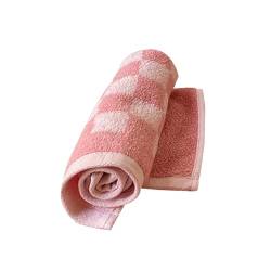 Porceosy Reinigungstuch, einfache Anwendung, praktisch, exquisit, gut gewebtes Gesichtshandtuch, Rosa, Größe M von Porceosy