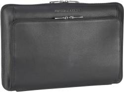 Porsche Design Roadster Leather Notebook Sleeve 1520  in Schwarz (4.9 Liter), Laptop Hülle von Porsche Design