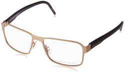 Porsche Design Brillengestelle P8290-D-56 Rechteckig Brillengestelle 56, Gold von Porsche