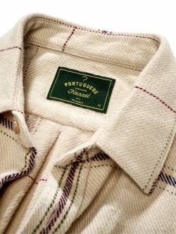 Mey & Edlich Herren Beständiges Flanellhemd Langarm beige M von Portuguese Flannel