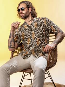 Mey & Edlich Herren Hemd Origem Kurzarm schwarz XL von Portuguese Flannel