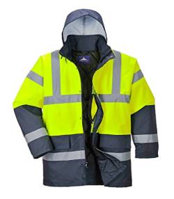 PORS466YERL - Hi-Vis Contrast Traffic J Yellow - Large R - Large EU / Large UK von Portwest