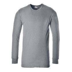 Portwest Langarm Thermo-T-Shirt, Größe: L, Farbe: Grau, B123GRRL von Portwest