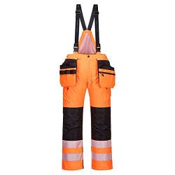 Portwest PW3 Hi-Vis Winterhose, orange/schwarz, Größe: L von Portwest