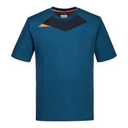 Portwest Unisex Dx411 – Dx4 S/S – Metro Blue – XL T-Shirt von Portwest