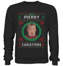 Kevin Allein zu Haus Ugly Christmas Sweater Weihnachtspullover (as3, Alpha, l, Regular, Regular, Kevin, L) von Pottbengel