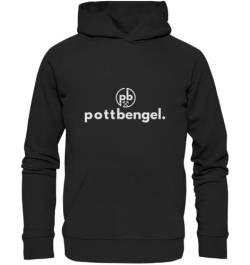 Pottbengel - Hoodie Ruhrpott Kapuzenpullover Pulli (Schwarz, L) von Pottbengel