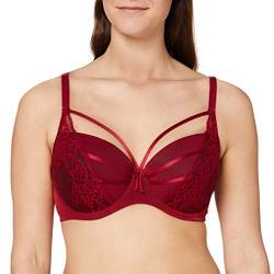 Pour Moi? Damen Hush Padded Bra Bügel-BH, Rot (Rubinrot), 70F von Pour Moi