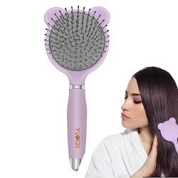 Haarbürsten für Frauen - Bürste für Frauen mit 125 Zähnen Kamm - Entwirrungsbürste, glättende Haarbürste, sanfte Massage der Kopfhaut Feind lang, Povanjer von Povanjer