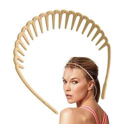Makeup Strap - Hautpflege Stirnbänder Mode Accessoires - Anti-Rutsch Stirnbänder für Mädchen, bequeme Haarband, flexible Welle Haarband Zubehör Povanjer von Povanjer