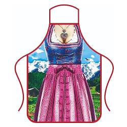 Povanjer Oktoberfest Schürze Oktoberfest Dirndl Schürze für Deutsches Oktoberfest - Lederhosen, Oktoberfest Bayerisch, 10, 1 von Povanjer