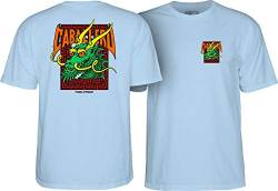 Powell Peralta Kurzärmeliges T-Shirt, powder blue, XL von Powell Peralta