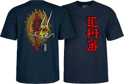 Powell Peralta Steve Caballero Ban This Dragon T-Shirts, Marineblau, M von Powell Peralta