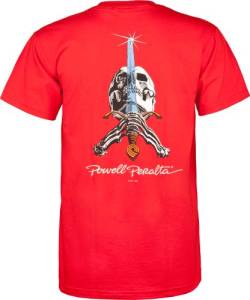 Powell - Peralta Totenkopf und Schwert T-Shirt von Powell Peralta