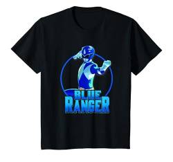 Kinder Power Rangers Blue Ranger Power Pose Shot T-Shirt von Power Rangers