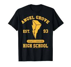 Power Rangers Angel Grove High School Gold Collegiate T-Shirt von Power Rangers