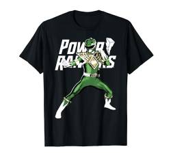 Power Rangers Green Ranger Karate Action Pose Logo T-Shirt von Power Rangers