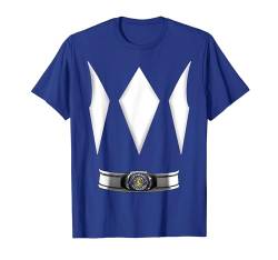 Power Rangers Halloween Blue Ranger Costume T-Shirt von Power Rangers