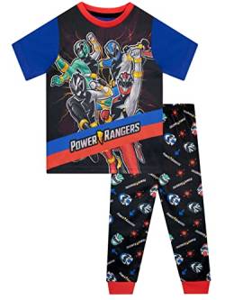 Power Rangers Jungen Schlafanzug Mehrfarbig 110 von Power Rangers