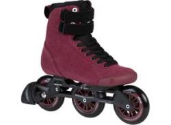 Inlineskates POWERSLIDE "Pheme Wine 100" Inlineskates_Rollschuhe_Schlittschuhe Gr. 42, rot (weinrot) Inlineskates von Powerslide