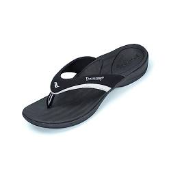 Powerstep Women’s Fusion Flip-Flop Sandals – Orthotic Sandal With Built-In Arch Support For Plantar Fasciitis and Flat Feet von Powerstep