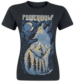 Powerwolf Demons Are A Girl's Best Friend Frauen T-Shirt schwarz XXL 100% Baumwolle Band-Merch, Bands von Powerwolf