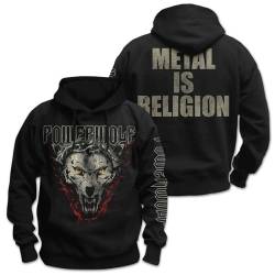 Powerwolf Kapuzenpullover - Metal is Religion - Schwarz - M von Powerwolf