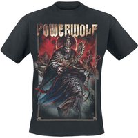 Powerwolf T-Shirt - Blood Of The Saints - S bis 3XL - für Männer - Größe M - schwarz  - Lizenziertes Merchandise! von Powerwolf