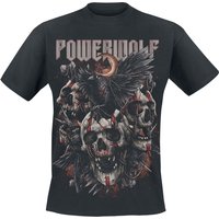 Powerwolf T-Shirt - Dead Boys Don't Cry - S bis XXL - für Männer - Größe L - schwarz  - Lizenziertes Merchandise! von Powerwolf