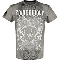 Powerwolf T-Shirt - EMP Signature Collection - S bis 3XL - für Männer - Größe L - grau  - EMP exklusives Merchandise! von Powerwolf