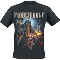 Powerwolf T-Shirt - Incense And Iron - L bis XXL - für Männer - Größe XXL - schwarz  - Lizenziertes Merchandise! von Powerwolf