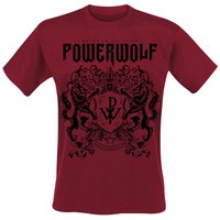 Powerwolf T-Shirt - Logo (red) - S bis XL - für Männer - Größe M - rot  - EMP exklusives Merchandise! von Powerwolf