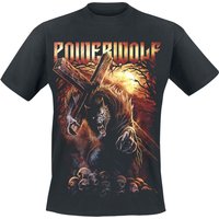 Powerwolf T-Shirt - Via Dolorosa - S bis 5XL - für Männer - Größe 3XL - schwarz  - Lizenziertes Merchandise! von Powerwolf