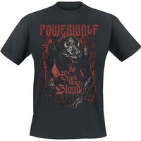 Powerwolf T-Shirt - We Drink Your Blood - S bis 5XL - für Männer - Größe M - schwarz  - Lizenziertes Merchandise! von Powerwolf