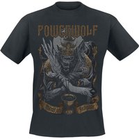 Powerwolf T-Shirt - Wolf vs Angel - S bis XXL - für Männer - Größe L - schwarz  - Lizenziertes Merchandise! von Powerwolf