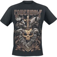 Powerwolf T-Shirt - Wolves & Ravens - S bis 3XL - für Männer - Größe 3XL - schwarz  - EMP exklusives Merchandise! von Powerwolf