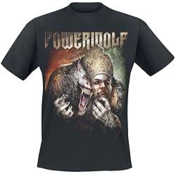 T-Shirt - Glaubenskraft - Schwarz - XXL von Powerwolf