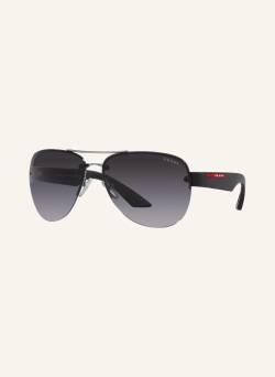 Prada Linea Rossa Sonnenbrille Ps 55ys silber von Prada Linea Rossa