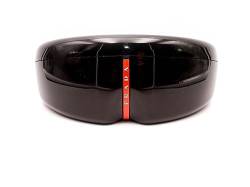 Prada Sport Brillenetui für Sonnenbrillen, glänzend, groß, Schwarz, Schwarz, Einheitsgröße von Prada Linea Rossa