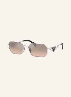 Prada Sonnenbrille Pr a51s silber von Prada