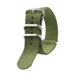 Praetorian® DiverTec Extrem NATO/Zulu Armband - Uhrenarmband Military Green 20mm von Praetorian